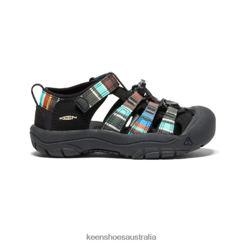 KEEN Footwear TLDLTR736 Raya Black Newport H2 Little Kids