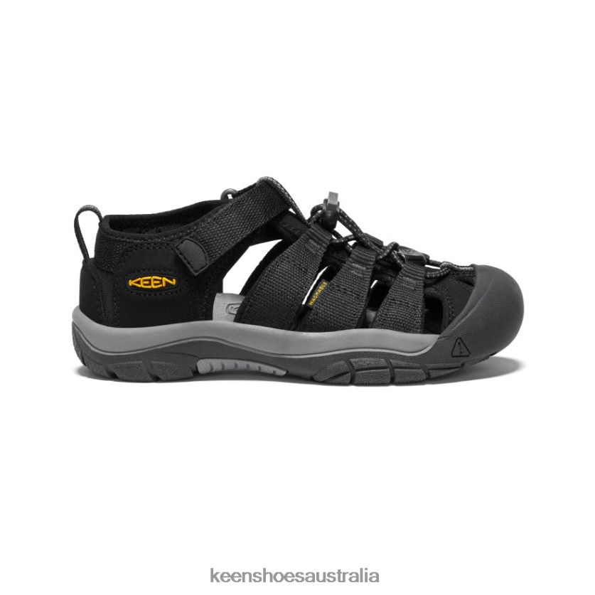 KEEN Footwear TLDLTR750 Black/Yellow Newport H2 Big Kids