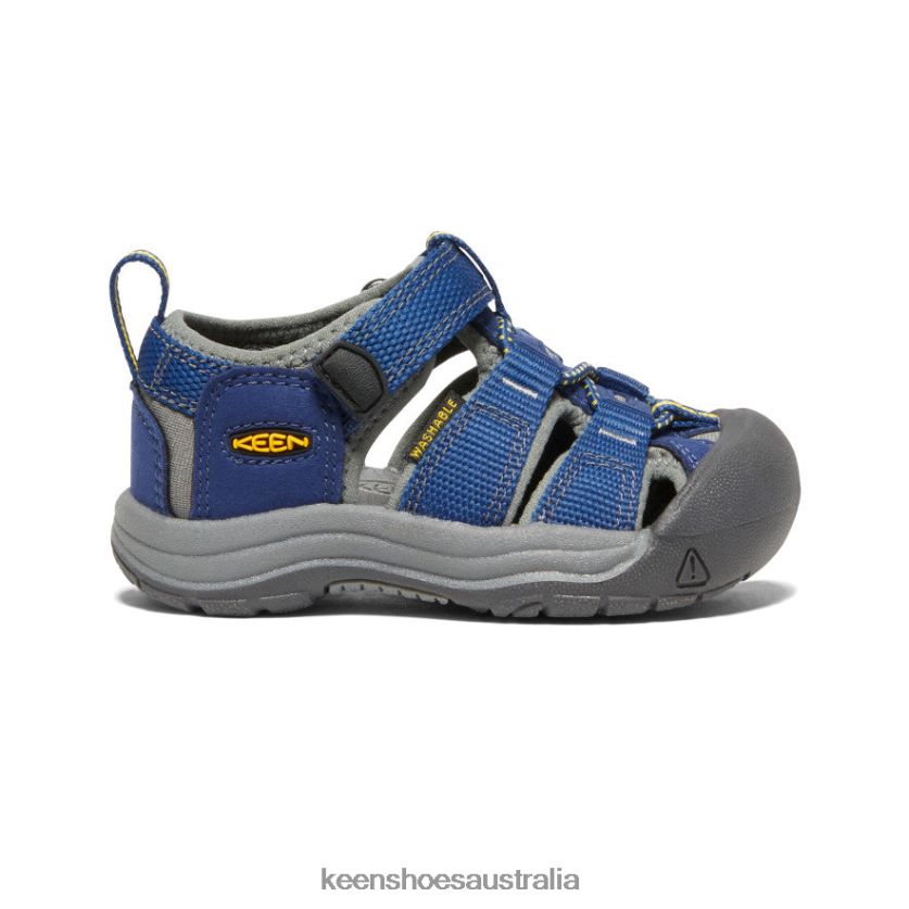 KEEN Footwear TLDLTR825 Blue Depths/Gargoyle Newport H2 Toddlers