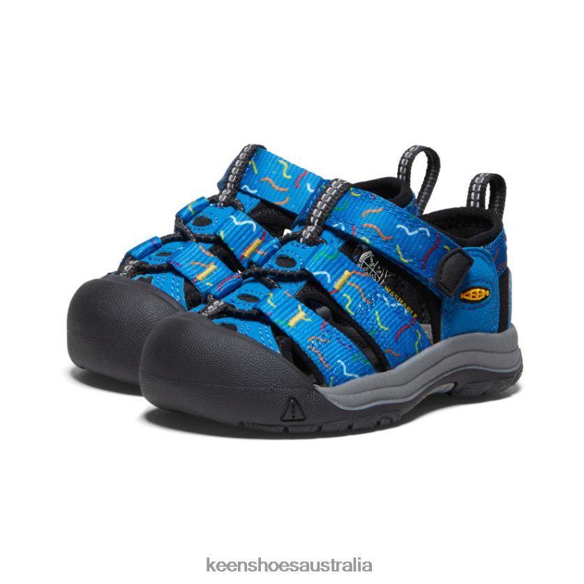 KEEN Footwear TLDLTR831 Austern/Black Newport H2 Toddlers