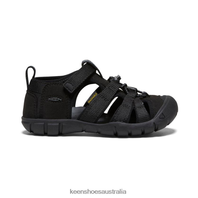 KEEN Footwear TLDLTR855 Black/Grey Seacamp II CNX Little Kids