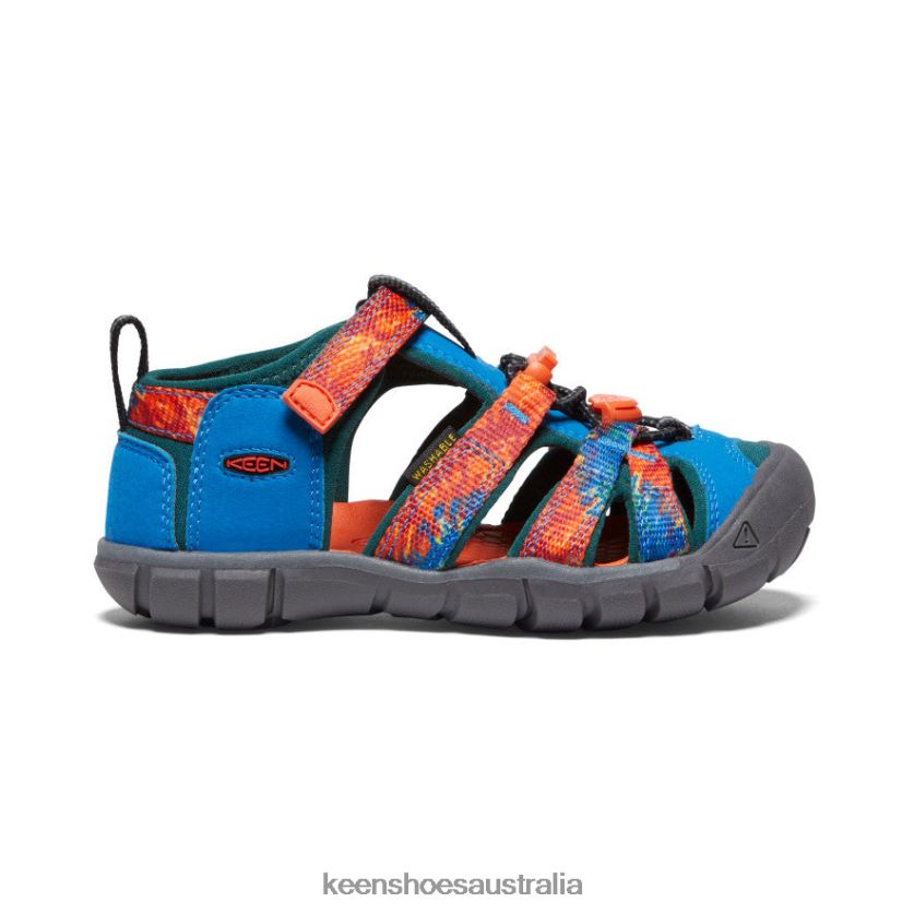 KEEN Footwear TLDLTR859 Multi/Austern Seacamp II CNX Little Kids