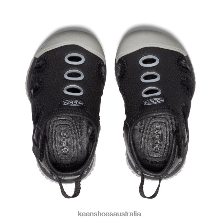 KEEN Footwear TLDLTR944 Black/Drizzle Stingray Sandal Toddlers