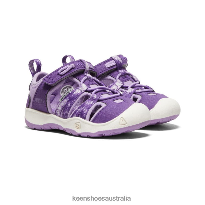 KEEN Footwear TLDLTR957 Multi/English Lavender Moxie Sandal Toddlers