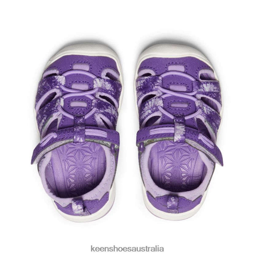 KEEN Footwear TLDLTR957 Multi/English Lavender Moxie Sandal Toddlers