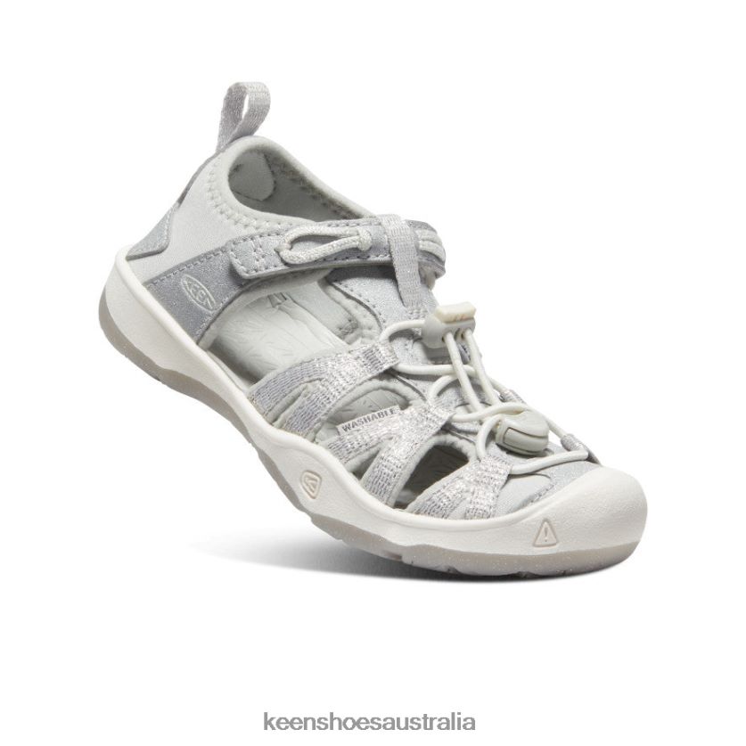 KEEN Footwear TLDLTR960 Silver Moxie Sandal Little Kids