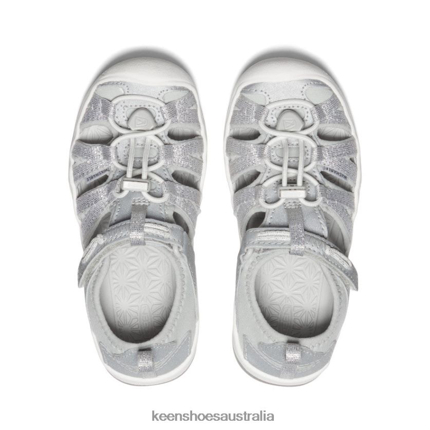 KEEN Footwear TLDLTR960 Silver Moxie Sandal Little Kids