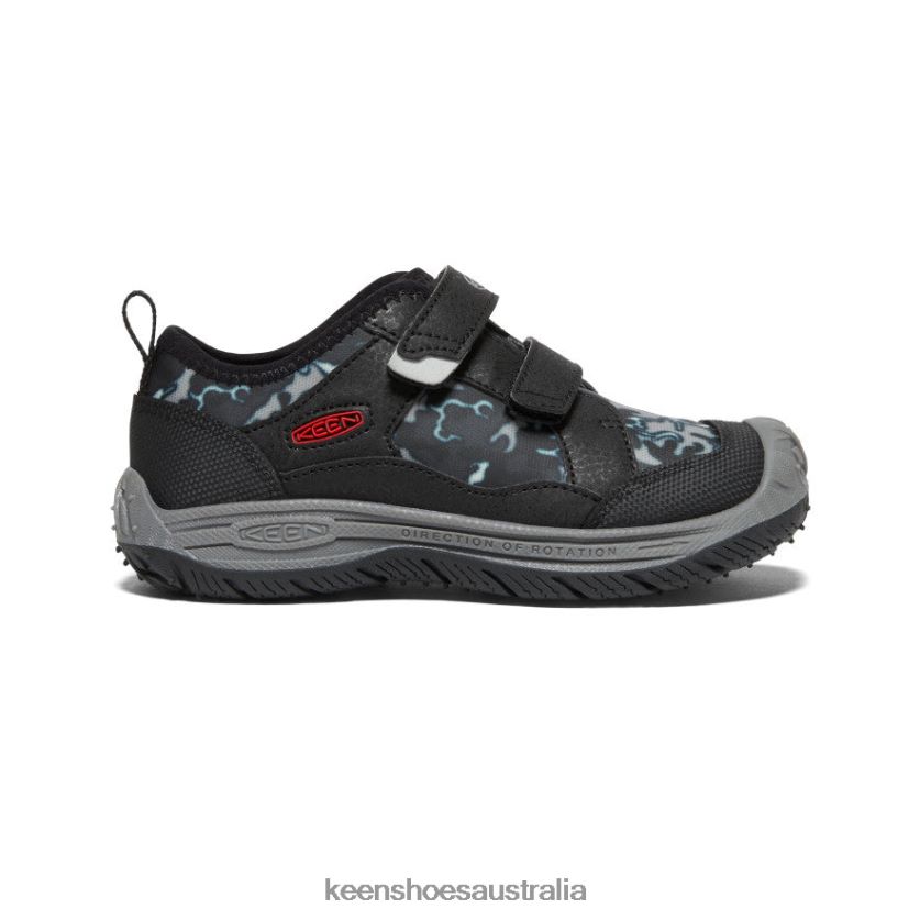 KEEN Footwear TLDLTR809 Black/Camo Speed Hound Little Kids