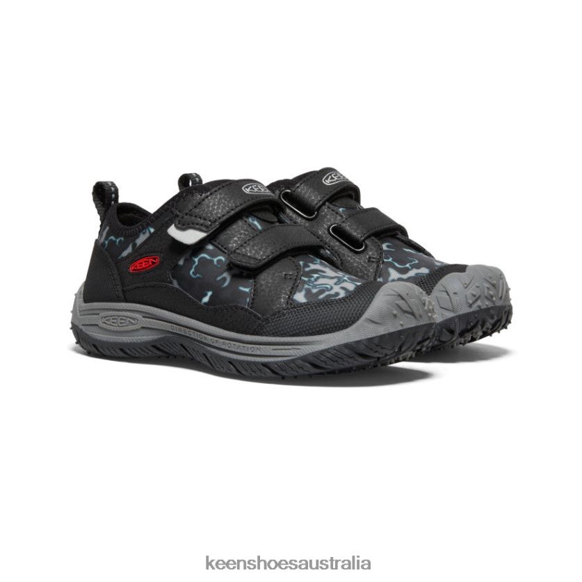 KEEN Footwear TLDLTR809 Black/Camo Speed Hound Little Kids