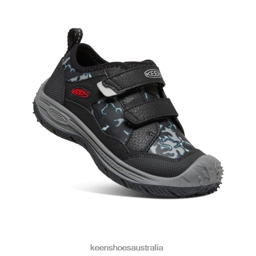 KEEN Footwear TLDLTR809 Black/Camo Speed Hound Little Kids