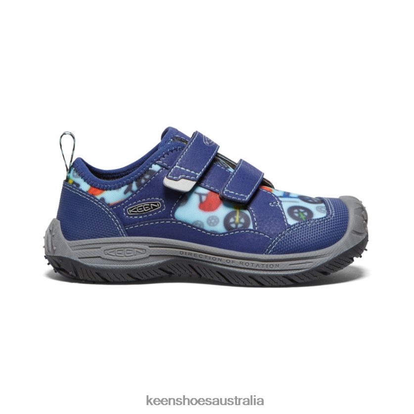 KEEN Footwear TLDLTR812 Blue Depths/Black Speed Hound Little Kids