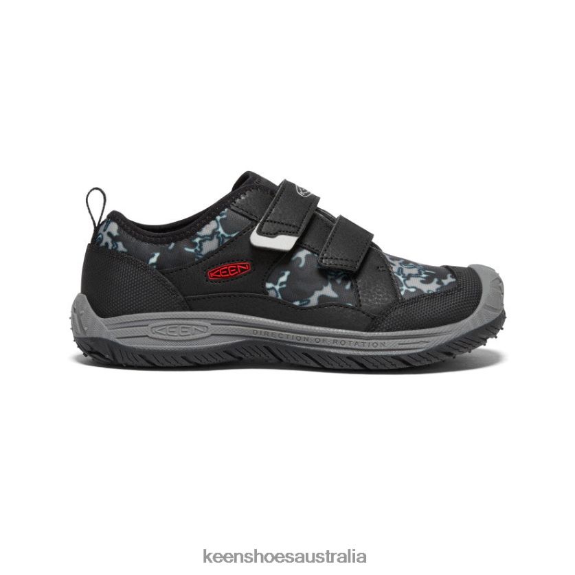 KEEN Footwear TLDLTR871 Black/Camo Speed Hound Big Kids