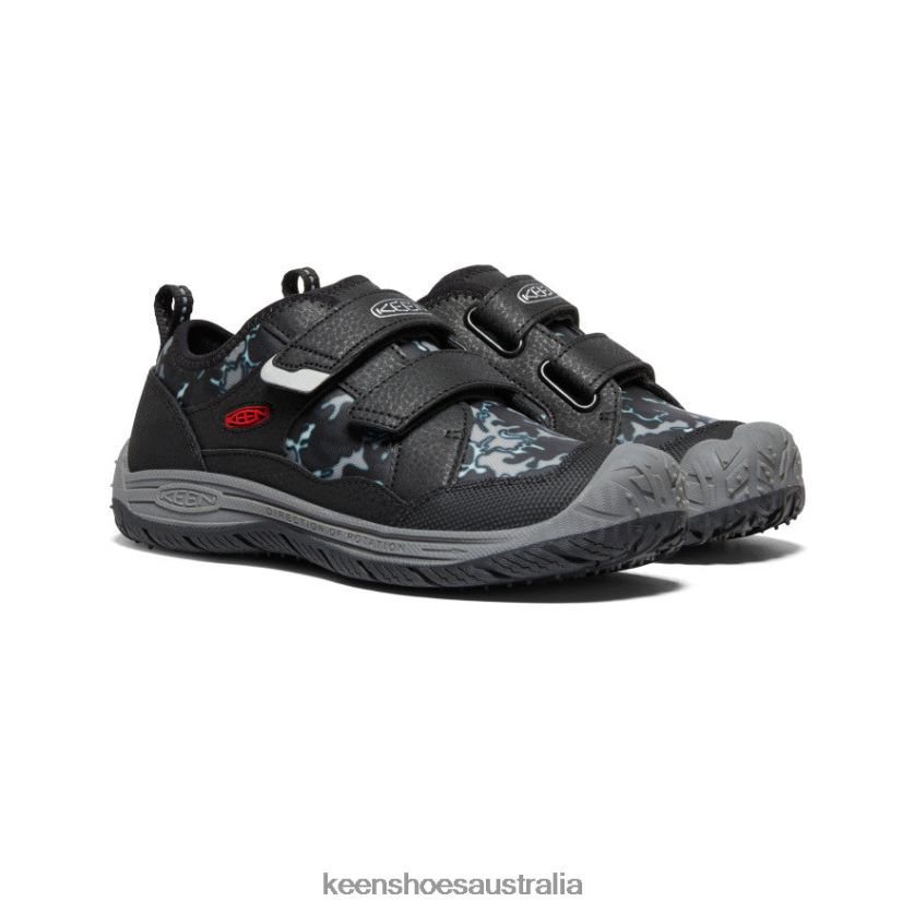 KEEN Footwear TLDLTR871 Black/Camo Speed Hound Big Kids