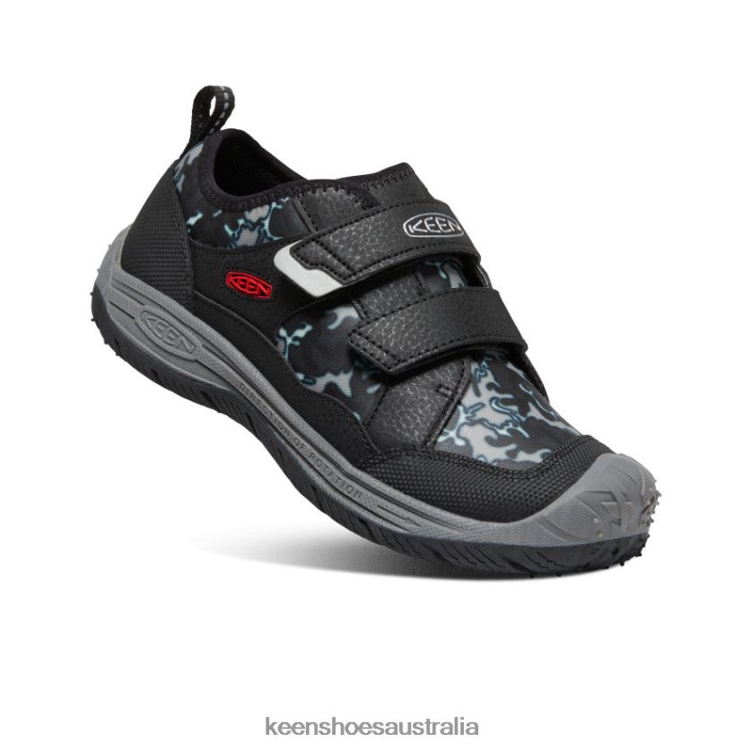 KEEN Footwear TLDLTR871 Black/Camo Speed Hound Big Kids