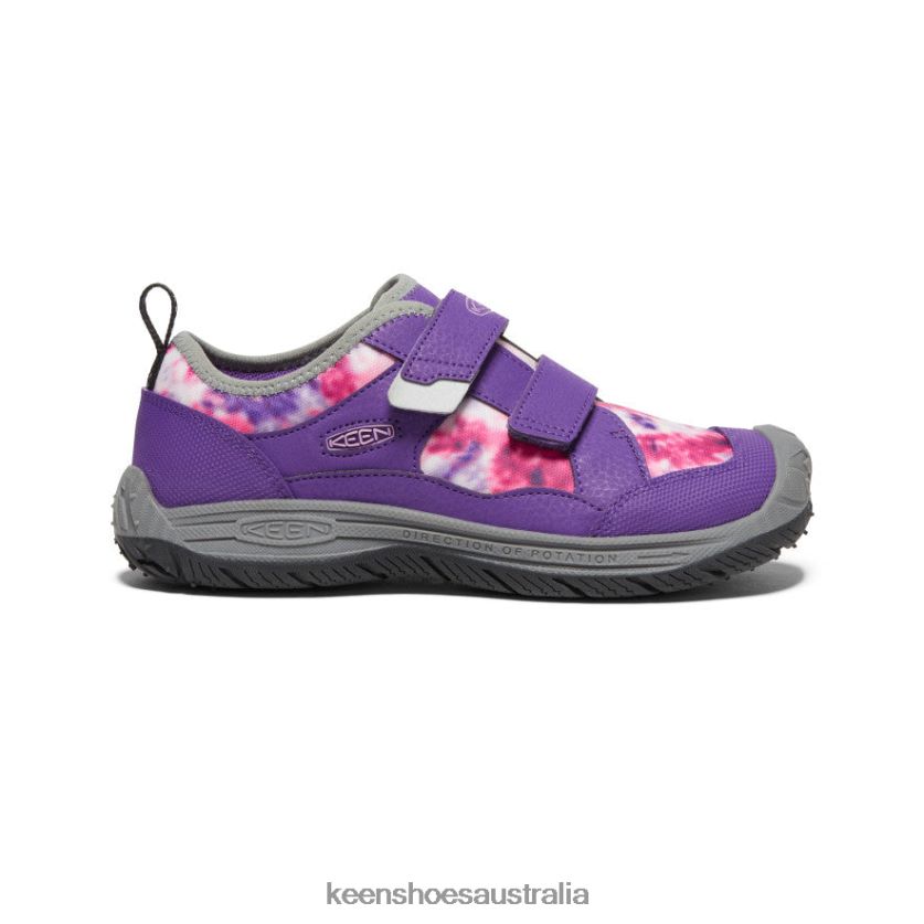 KEEN Footwear TLDLTR872 Tillandsia Purple/Multi Speed Hound Big Kids