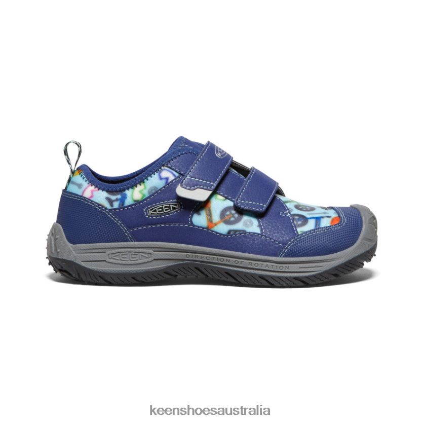 KEEN Footwear TLDLTR874 Blue Depths/Black Speed Hound Big Kids