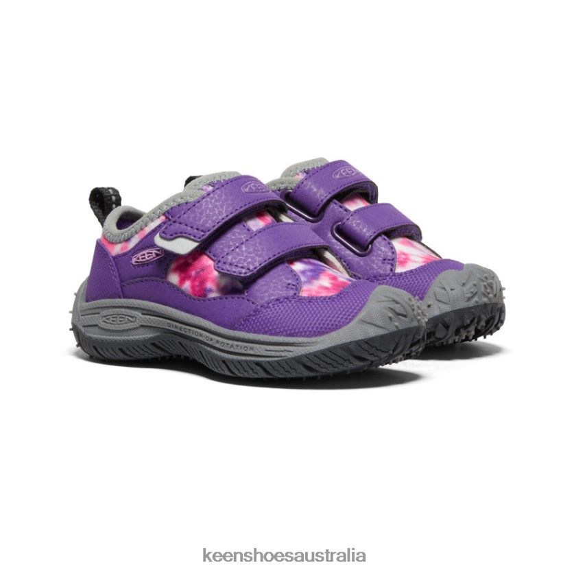 KEEN Footwear TLDLTR920 Tillandsia Purple/Multi Speed Hound Toddlers