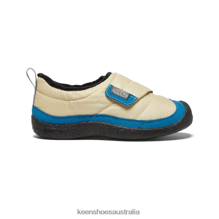 KEEN Footwear TLDLTR986 Safari/Mykonos Blue Howser Wrap Big Kids