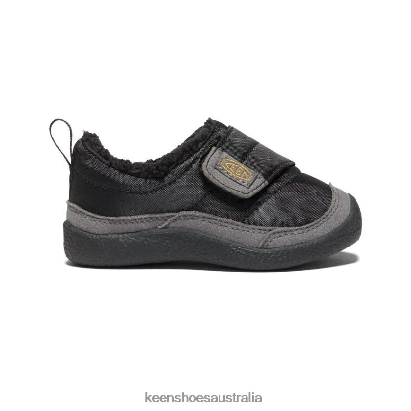 KEEN Footwear TLDLTR988 Black/Steel Grey Howser Wrap Toddlers