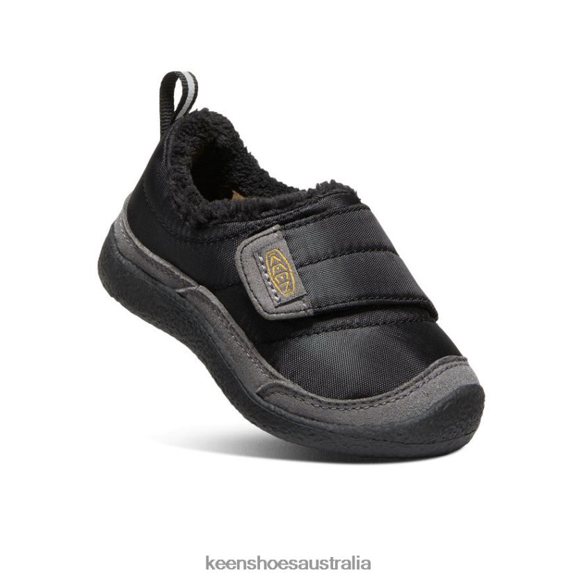 KEEN Footwear TLDLTR988 Black/Steel Grey Howser Wrap Toddlers