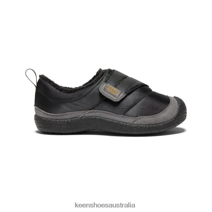 KEEN Footwear TLDLTR990 Black/Steel Grey Howser Wrap Little Kids