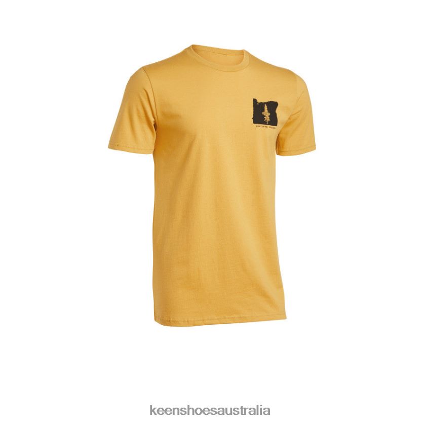 KEEN Clothing TLDLTR313 Honey Gold PNW Tee Men