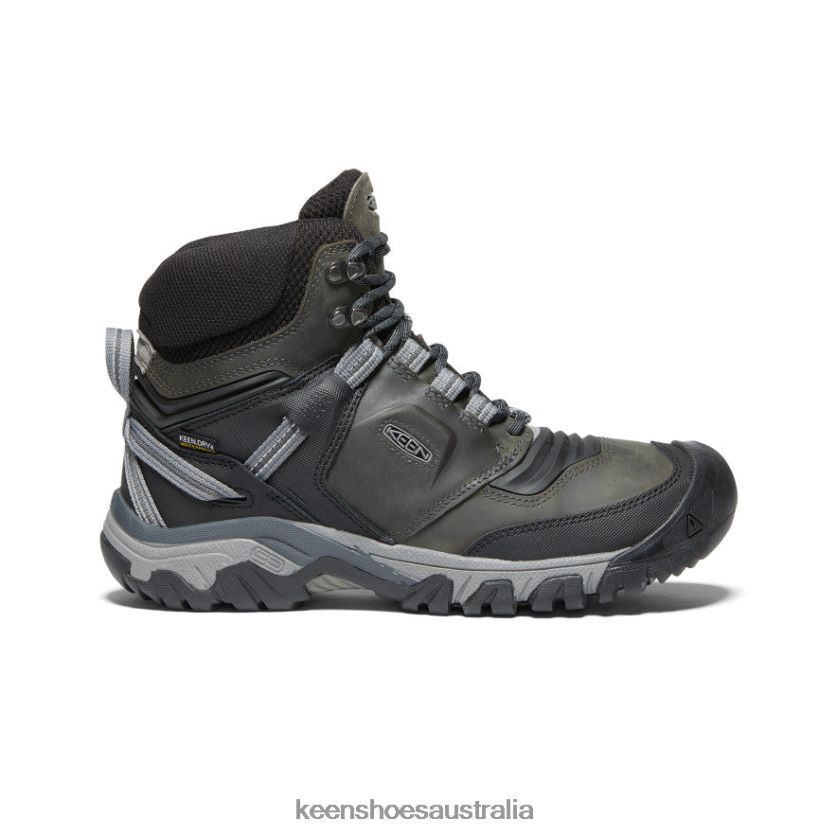 KEEN Footwear TLDLTR141 Magnet/Black Ridge Flex Waterproof Boot Men