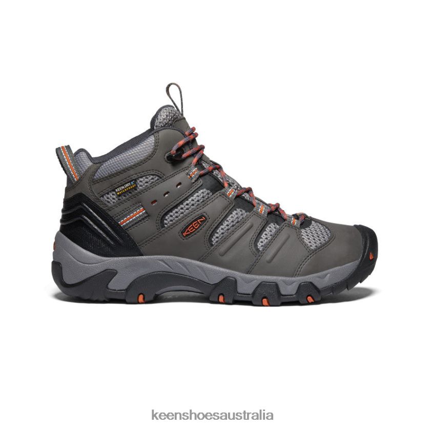 KEEN Footwear TLDLTR321 Magnet/Fired Brick Koven Waterproof Boot Men