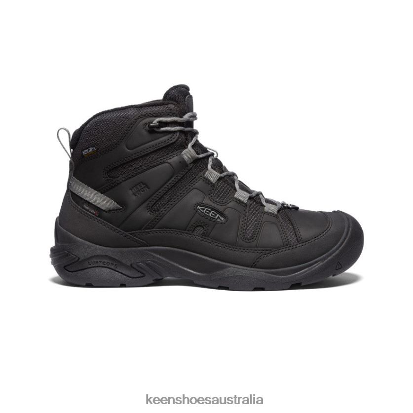 KEEN Footwear TLDLTR369 Black/Steel Grey Circadia Polar Mid Men