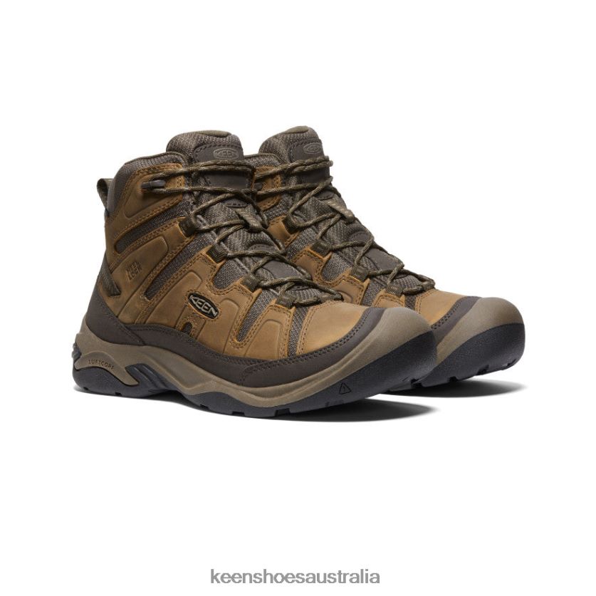 KEEN Footwear TLDLTR71 Bison/Brindle Circadia Waterproof Boot Men