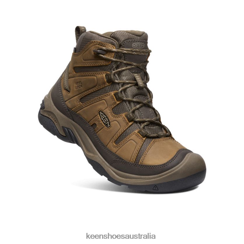 KEEN Footwear TLDLTR71 Bison/Brindle Circadia Waterproof Boot Men