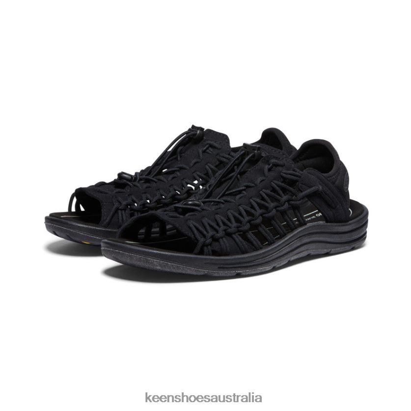 KEEN Footwear TLDLTR18 Black UNEEK II Open Toe Men