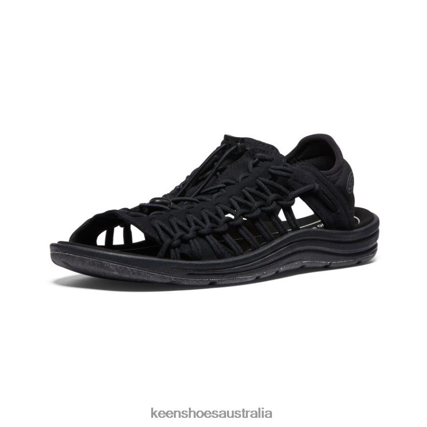 KEEN Footwear TLDLTR18 Black UNEEK II Open Toe Men