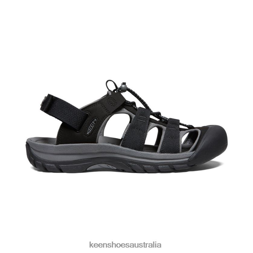 KEEN Footwear TLDLTR219 Black/Steel Grey Rapids H2 Sandal Men