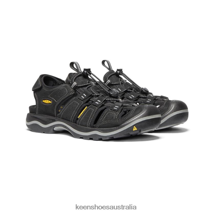 KEEN Footwear TLDLTR297 Black/Gargoyle Rialto Men