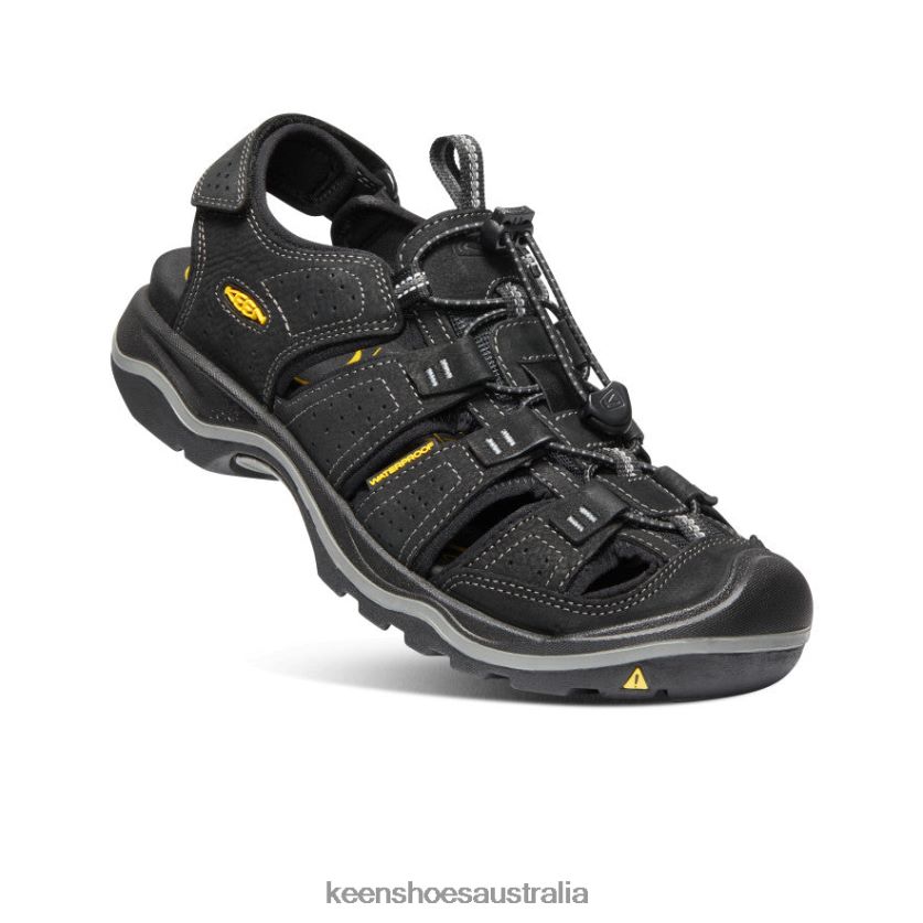 KEEN Footwear TLDLTR297 Black/Gargoyle Rialto Men