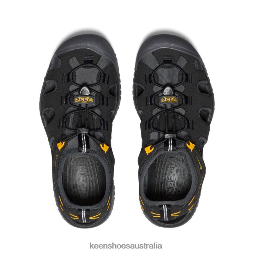 KEEN Footwear TLDLTR342 Black/Gold SOLR Sandal Men