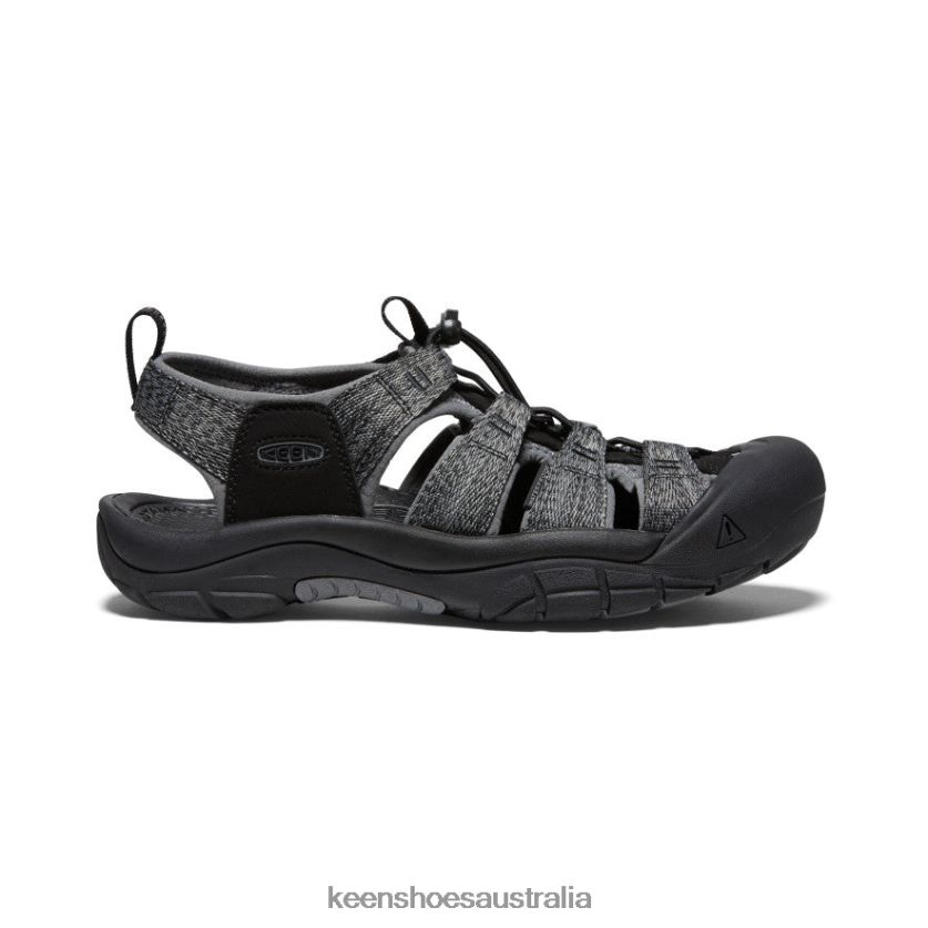 KEEN Footwear TLDLTR41 Black/Steel Grey Newport H2 Men