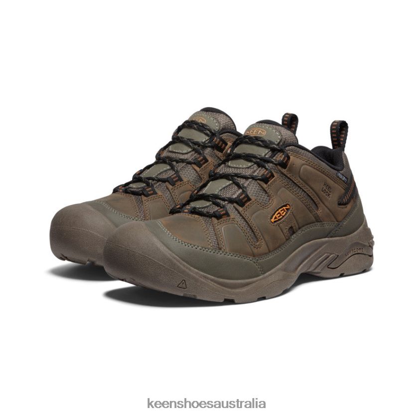 KEEN Footwear TLDLTR104 Canteen/Curry Circadia Waterproof Shoe Men