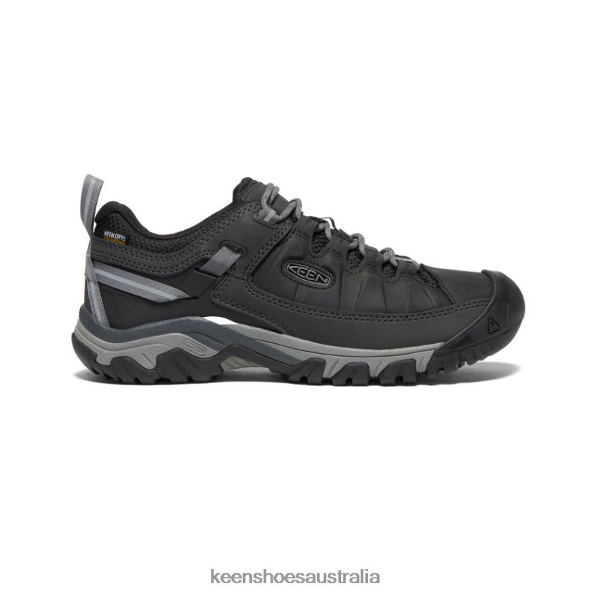 KEEN Footwear TLDLTR147 Black/Steel Grey Targhee III Waterproof Men