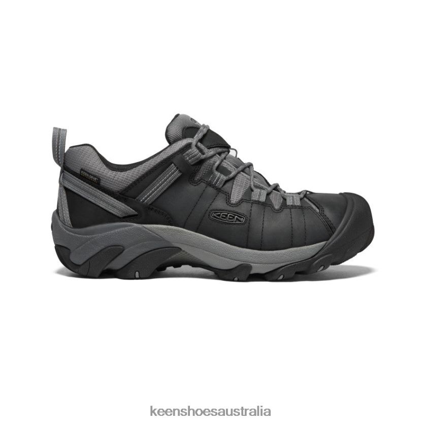 KEEN Footwear TLDLTR204 Black/Steel Grey Targhee II Waterproof Men