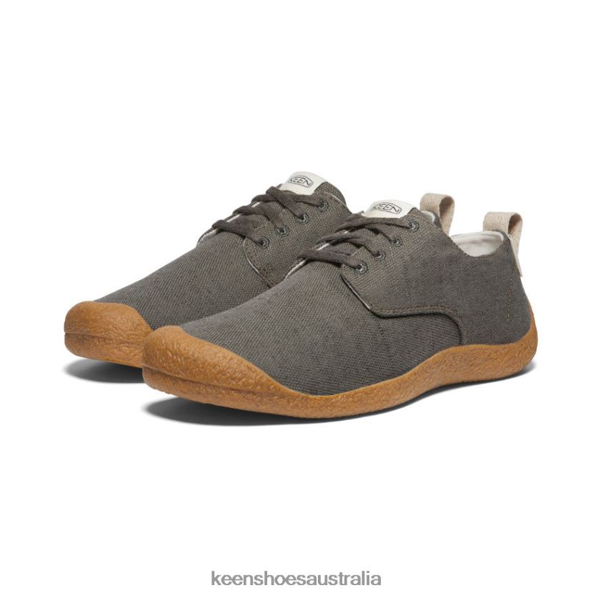 KEEN Footwear TLDLTR28 Black Olive Mosey Canvas Derby Men