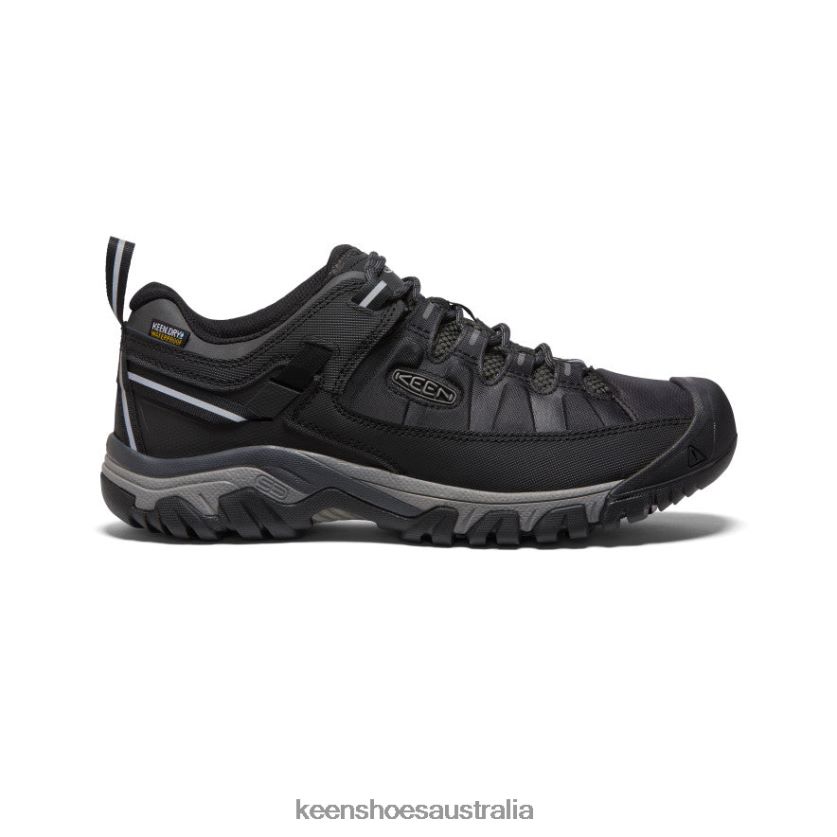 KEEN Footwear TLDLTR295 Black/Steel Grey Targhee EXP Waterproof Men