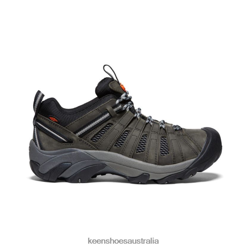 KEEN Footwear TLDLTR64 Steel Grey/Scarlet Ibis Voyageur Men