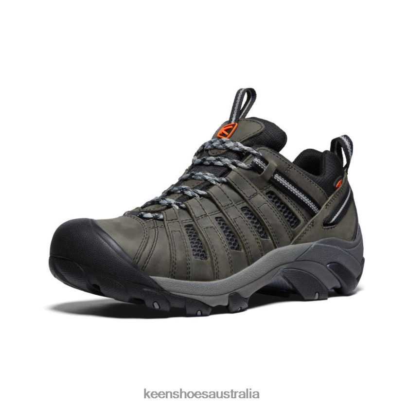 KEEN Footwear TLDLTR64 Steel Grey/Scarlet Ibis Voyageur Men