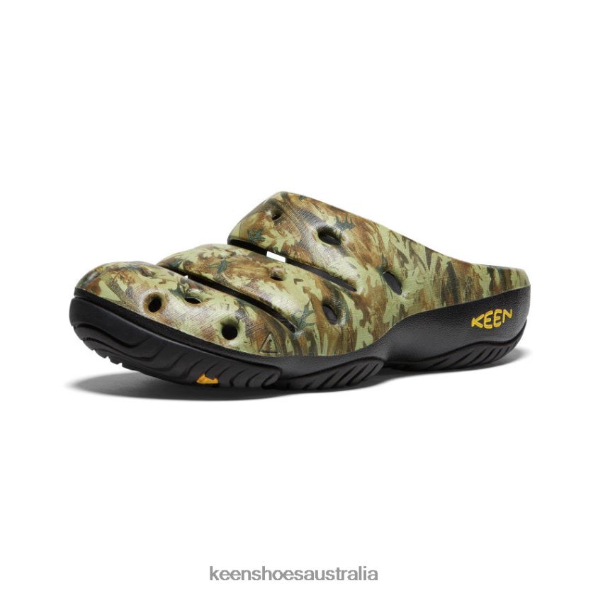 KEEN Footwear TLDLTR211 Camo Green Yogui Arts Men