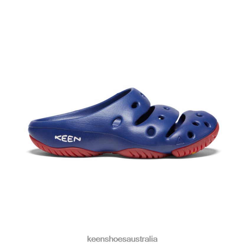 KEEN Footwear TLDLTR215 Blue Depths/Red Carpet Yogui Men