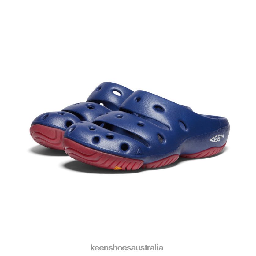 KEEN Footwear TLDLTR215 Blue Depths/Red Carpet Yogui Men