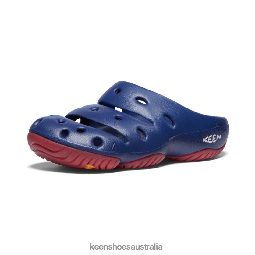 KEEN Footwear TLDLTR215 Blue Depths/Red Carpet Yogui Men