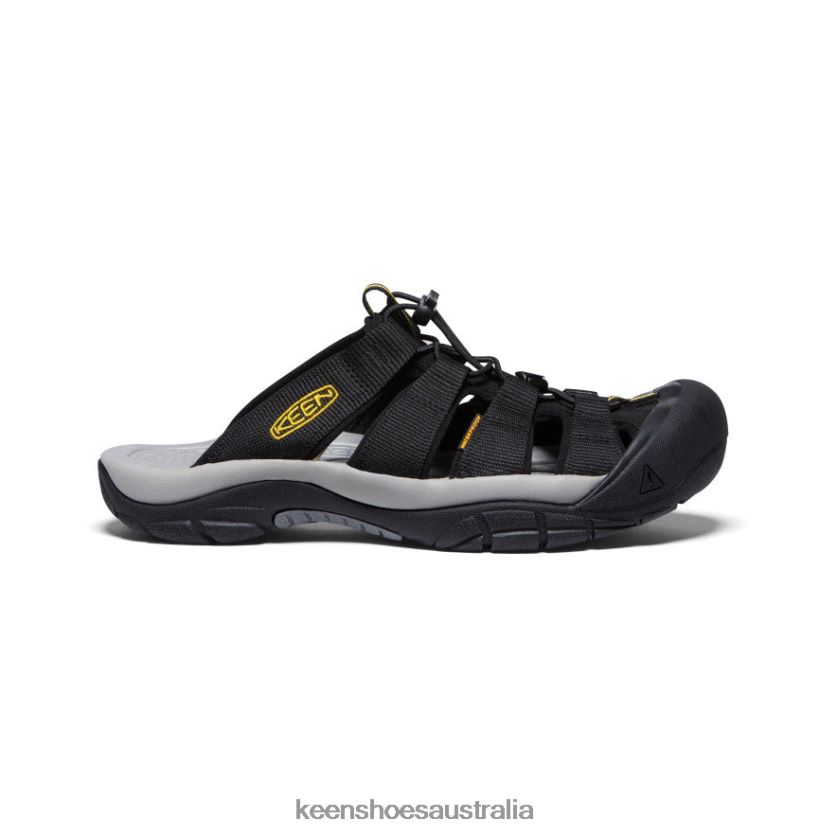 KEEN Footwear TLDLTR31 Black/Yellow Newport Slide Men